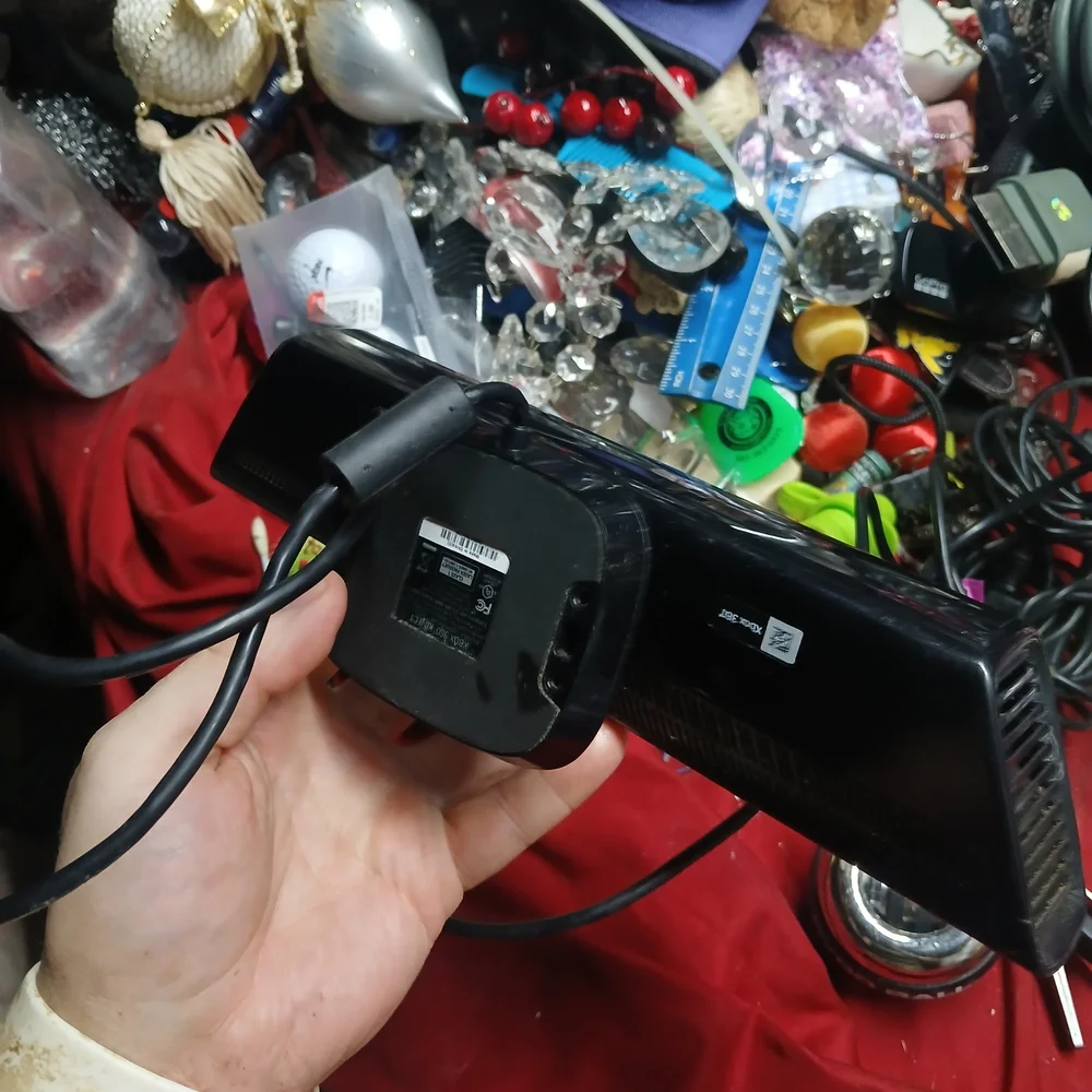Microsoft Kinect sensor for the Xbox 360 console.